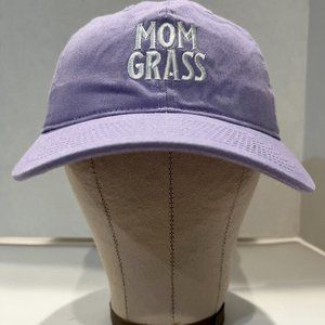 "Mom Grass" Light Purple Dad Hat, Adjustable Strap Clean Unworn
